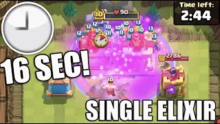 WORLD RECORD CLASH ROYALE 2V2 GAME (16 SECONDS😱)