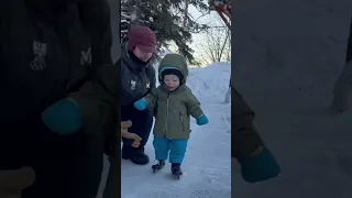 Canadian 🇨🇦 figure skater Keegan Messing teaches his son how to skate 😍💎🎥: sk8erkeeg