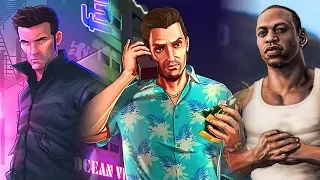 КТО ИЗ ГЛАВНЫХ ГЕРОЕВ GTA САМЫЙ "КРУТОЙ"?