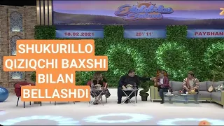 AXROR BAXSHI VA SHUKURILLO QIZIQCHI BILAN BATTLE QILISHDI ZO'R TVDA