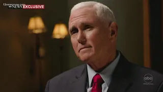 'The president's words were reckless ' | Former VP Mike Pence sits down one-on-one with ABC News