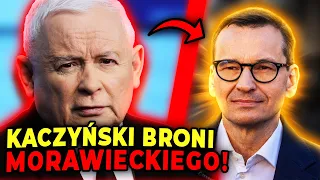 Kaczyński stanął w obronie Morawieckiego. Prezes PiS dostał niewygodne pytanie nt. Zielonego Ładu