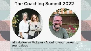 Aligning your career to your values - Iain Holloway McLean