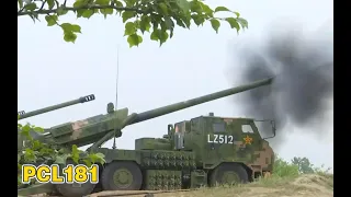 中国陆军火炮武器之 PCL-181型 155毫米车载加榴炮 Type PCL-181 155mm Vehicle Mounted Howitzer