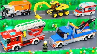 Un film stop motion sur un camion de pompiers pour les enfants