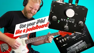 Use your iPad like a pedalboard - XTONE usb/midi interface - use with Bias Fx 2 , Midi guitar & MORE