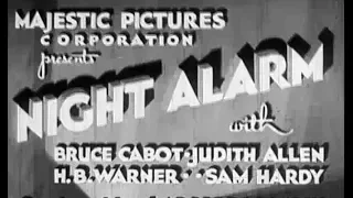 Crime Drama Movie - Night Alarm (1934)
