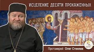 ИСЦЕЛЕНИЕ ДЕСЯТИ ПРОКАЖЕННЫХ (Лк. 17:12-19). Протоиерей Олег Стеняев.  Воскресное Евангелие