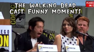 The Walking Dead Cast - Funny moments part 1