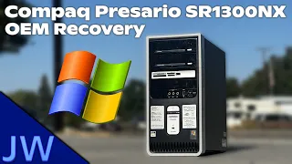 Compaq Presario SR1300NX OEM Recovery (Windows XP Home)