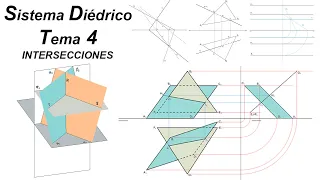 Intersecciones en Sistema Diédrico - Tema Completo 4