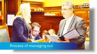 March Tynwald: process of managing out