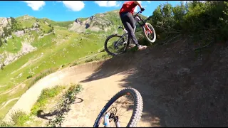 Bikepark Chatel Vink Line Follow cam with Anthony Rocci