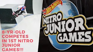 Nitro Junior Games Vlog - 8 Yr. Old Connor Stitt Competes in Nitro Circus / Hot Wheels Event!