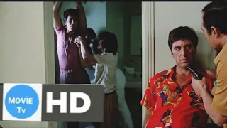 Scarface  (1/4) - raid in the room (1983) HD