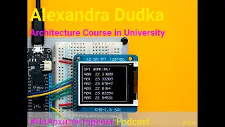 Software Architecture Podcast: Architecture Course in University. Alexandra Dudka