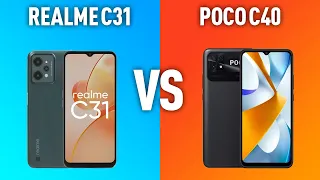 Realme C31 vs POCO C40