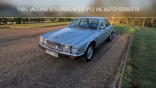 1985 JAGUAR SOVEREIGN 5.3 V12 HE AUTO SERIES III