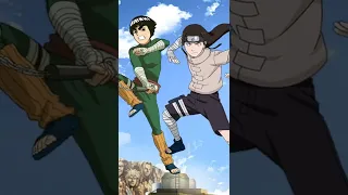 Who is strongest Rocklee Vs Negi🔥🔥#shorts #naruto