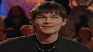 Morten Harket and Ingvild Bryn Itw about Eurovision 1996 - NRK TV