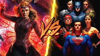 Scarlet Witch VS Justice League | BATTLE ARENA | Doctor Strange in the Multiverse of Madness | DCEU