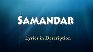 Samandar lyrics   Kis Kis Ko Pyaar Karoon   Shreya Ghoshal , Jubin Nautiyal   YouTube   Copy