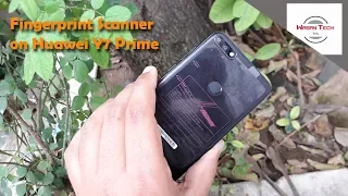 how to enable fingerprint unlock on the huawei y7 prime|huawei Y7 Prime fingerprint unlock