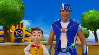 LazyTown - Stephanie Dances to Pound The Alarm