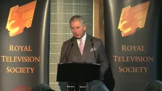 A speech by HRH The Prince of Wales at the Royal Television Society