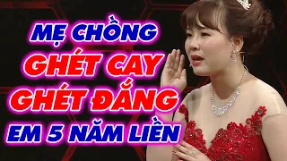 Mẹ chồng GHÉT CAY GHÉT ĐẮNG vì con dâu QUÁ XẤU, NGĂN CẤM 5 NĂM TRỜI không cho con trai CƯỚI