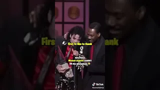 #MichaelJackson and #EddieMurphy couldn’t lift the microphone 🤣  #awardshow