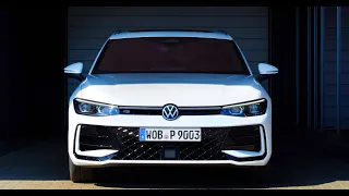 The new 2024 Volkswagen Passat Variant R-Line in the colour Oryx White Pearl