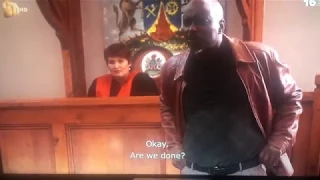 Brutus in court (The Queen)