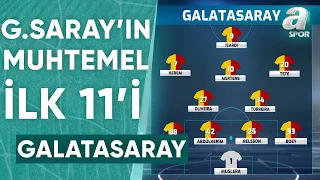 Galatasaray'ın Başakşehir Karşısındaki Muhtemel İlk 11'i / A Spor / Artı Futbol / 22.09.2023