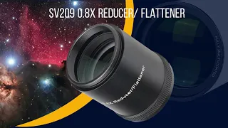 SVBONY SV209 Focal Reducer/Field Flattener 0.8x for SV550 122F7 Triplet APO Refractor