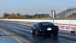 C4 Corvette 1/4 mile breaking