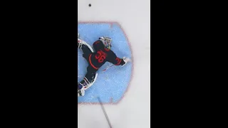 Jack Campbell INCREDIBLE Save vs Red Wings #shorts