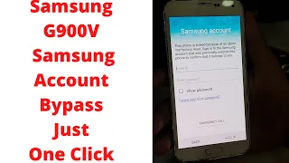Samsung G900V Samsung Account Bypass Just One Click Without Divice | g900v samsung account remove