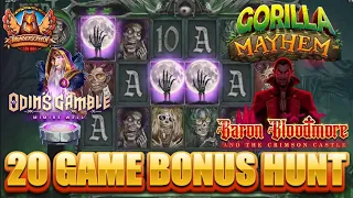 *20 BONUSES* BONUS HUNT - THE CRYPT - PHOENIX FORGE - CLUB TROPICANA - PIRATE GOLD - 3 CLOWN MONTY