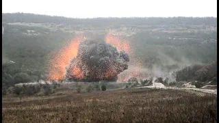 Восемь бомб времён Великой Отечественной войны уничтожены севастопольскими пиротехниками МЧС России