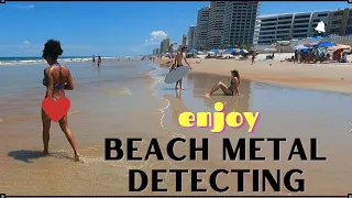 Beach Metal Detecting 2022 - Daytona Area Equinox 800