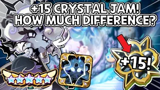 Finally LV15! BUT How Much Difference? Black Pearl Crystal Jam Review! [5A] | Cookie Run Kingdom