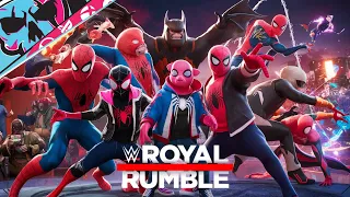 WWE 2K23 - 30 Spider-Man Royal Rumble Epic Gameplay