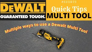 Different ways to use a Multi Tool | Dewalt #part1 #shorts