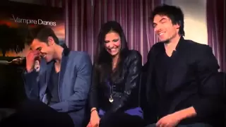 Vampire Diaries Interview Part 1 - The 5:19 Show