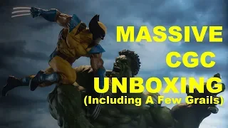 MASSIVE CGC Unboxing | Grails Comics | Key Comic Books | Investing in Comics