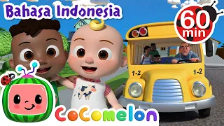 Roda di Bus Versi 4! | CoComelon Bahasa Indonesia - Lagu Anak Anak