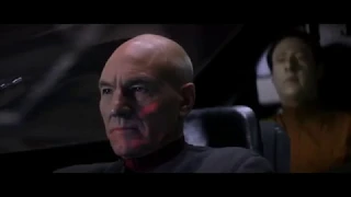 Star Trek: Nemesis "Captain Picard & Data's Escape From The Scimitar"