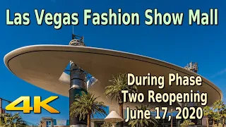 BEST FASHION SHOW MALL LAS VEGAS WALKING TOUR ON YOUTUBE  - EVERY STORE INSIDE & OUT in 4K
