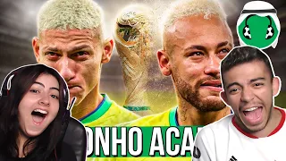 RIR PRA NÃO CHORAR! (FutParódias) ♫ O HEXA DO BRASIL FOI ADIADO (de novo) 😭| REACT